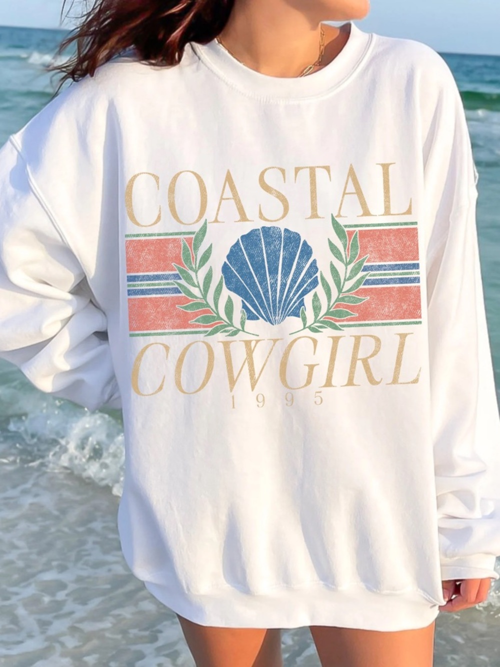 Coastal Cowgirl Shell Sweatshirt